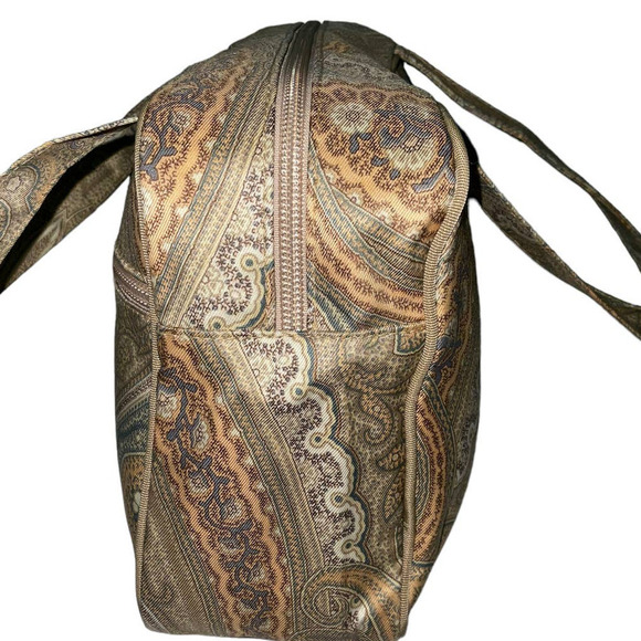 Etro Paisley Canvas Shoulder Bag - Picture 9 of 15